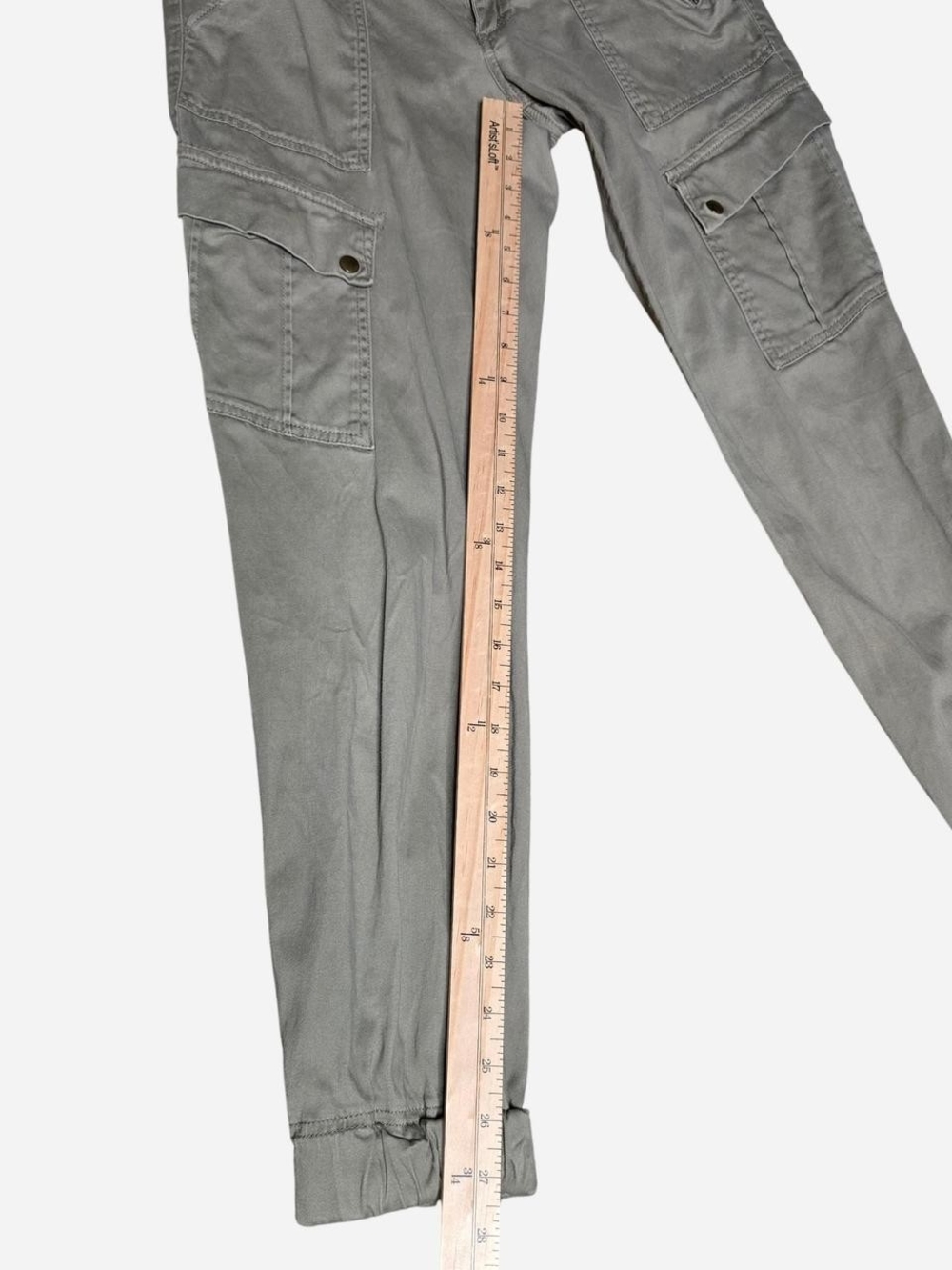 Jolt Olive Green Cargo Jogger Pants Sz 11 - Picture 4 of 8